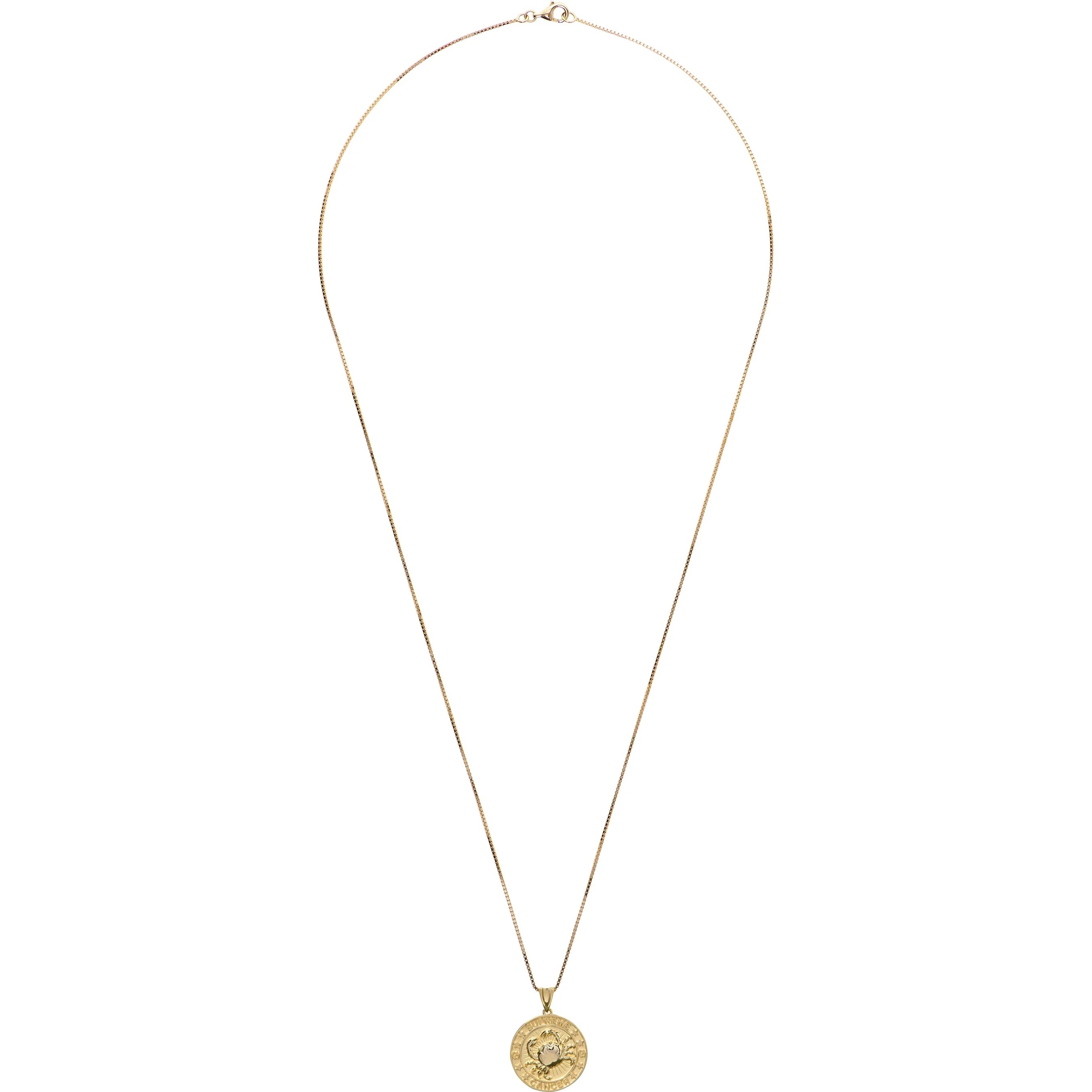 Supreme®/Jacob&Co 14K Gold Zodiac Pendant view 2